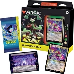 WTCD1792S1 MTG March Of The Machine Call For Backup Commander Deck published by Wizards of the Coast