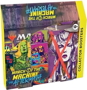 WTCD1808 MTG March Of The Machine The Aftermath Epilogue Collector Booster Display published by Wizards of the Coast