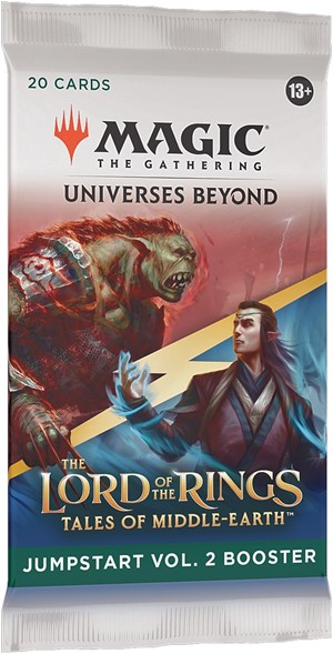 2!WTCD2125S MTG Lord Of The Rings: Tales Of Middle-Earth Holiday Jumpstart Booster Pack published by Wizards of the Coast