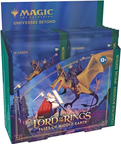 WTCD2127 MTG Lord Of The Rings: Tales Of Middle-Earth Holiday Collector Booster Display published by Wizards of the Coast