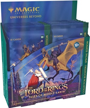 2!WTCD2127 MTG Lord Of The Rings: Tales Of Middle-Earth Holiday Collector Booster Display published by Wizards of the Coast