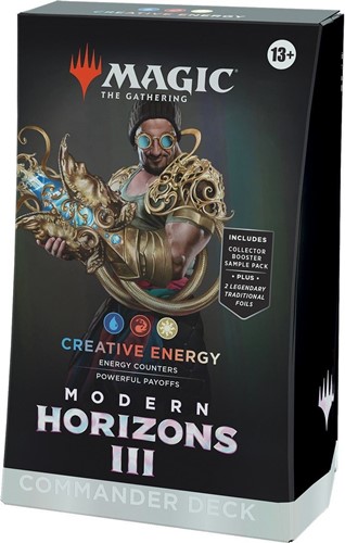 WTCD3293S1 MTG: Modern Horizons 3 Creative Energy Commander Deck published by Wizards of the Coast