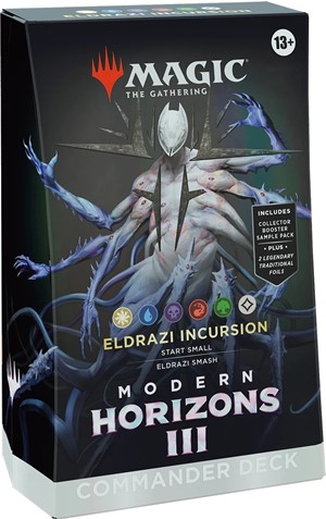 2!WTCD3293S2 MTG: Modern Horizons 3 Eldrazi Incursion Commander Deck published by Wizards of the Coast