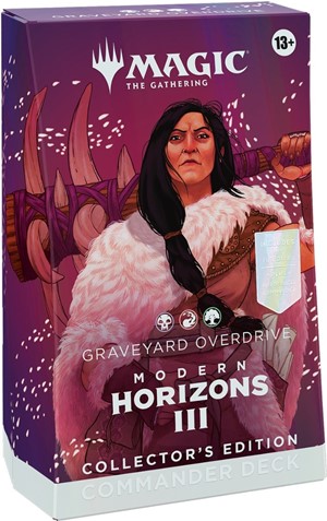 2!WTCD3294S3 MTG: Modern Horizons 3 Graveyard Overdrive Collectors Commander Deck published by Wizards of the Coast
