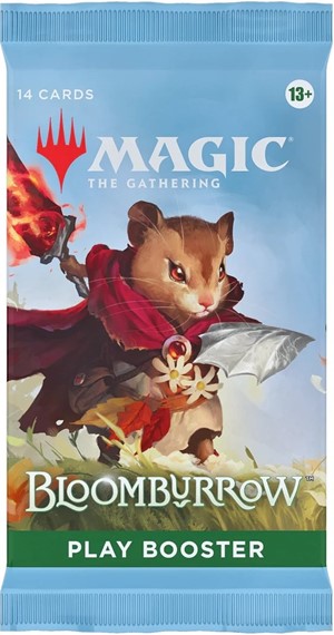 2!WTCD3424S MTG Bloomburrow Play Booster Pack published by Wizards of the Coast