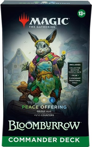 WTCD3427S3 MTG Bloomburrow Peace Offering Commander Deck published by Wizards of the Coast