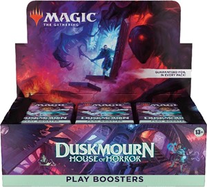 2!WTCD3444 MTG Duskmourn Play Booster Display published by Wizards of the Coast