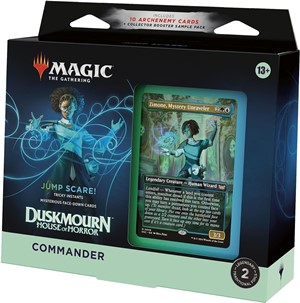 2!WTCD3447S3 MTG Duskmourn Commander Jump Scare Deck published by Wizards of the Coast