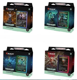 2!WTCD3447 MTG Duskmourn Commander Deck Display published by Wizards of the Coast