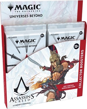 3!WTCD3585 MTG Assassin's Creed Collector's Booster Display published by Wizards of the Coast