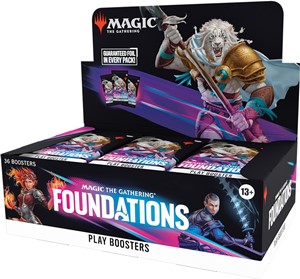 2!WTCD3628 MTG: Foundations Play Booster Display published by Wizards of the Coast