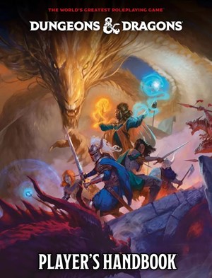 2!WTCD3709 Dungeons And Dragons RPG: Player's Handbook 2024 Revision published by Wizards of the Coast