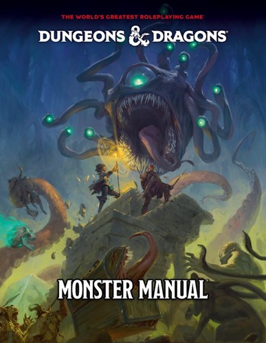 WTCD3711 Dungeons And Dragons RPG: Monster Manual 2025 Revision published by Wizards of the Coast