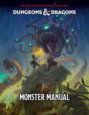 2!WTCD3711 Dungeons And Dragons RPG: Monster Manual 2025 Revision published by Wizards of the Coast