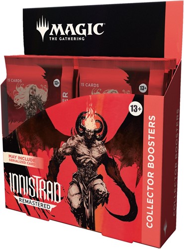 WTCD3816 MTG Innistrad Remastered Collector Booster Display published by Wizards of the Coast