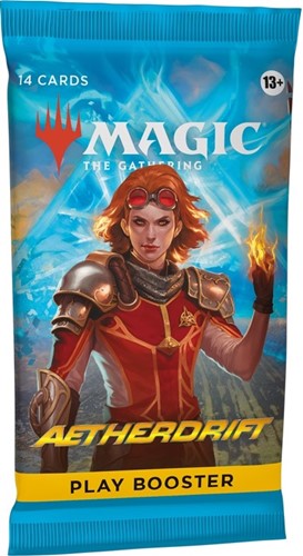 WTCD4131S MTG Aetherdrift Play Booster Pack published by Wizards of the Coast