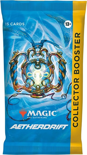 WTCD4132S MTG Aetherdrift Collector Booster Pack published by Wizards of the Coast