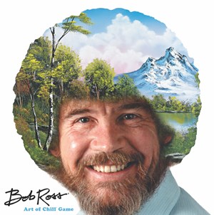 WW1004 Bob Ross: Art Of Chill Card Game published by Big G Creative