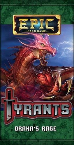 Epic Card Game Tyrants: Draka's Rage Expansion Pack