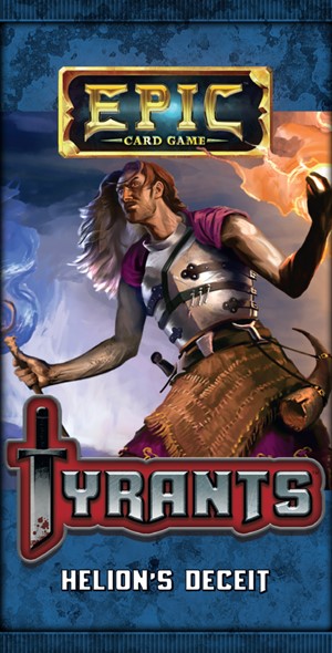 WWG305 Epic Card Game Tyrants: Helion's Deceit Expansion Pack published by White Wizard Games