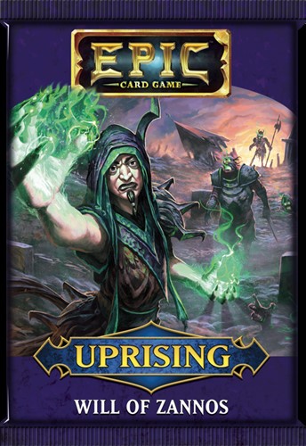 WWG312S4 Epic Card Game: Uprising Will Of Zannos Expansion Pack published by White Wizard Games