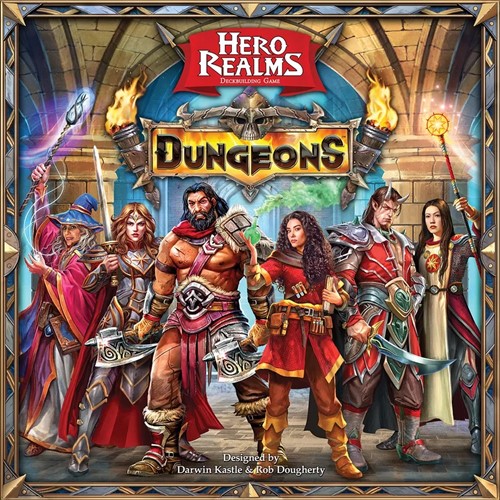 WWGHR530 Hero Realms Card Game: Dungeons published by Wise Wizard Games