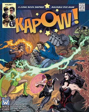 WWGKA400 KAPOW! Board Game: Volume 1 published by Wise Wizard Games