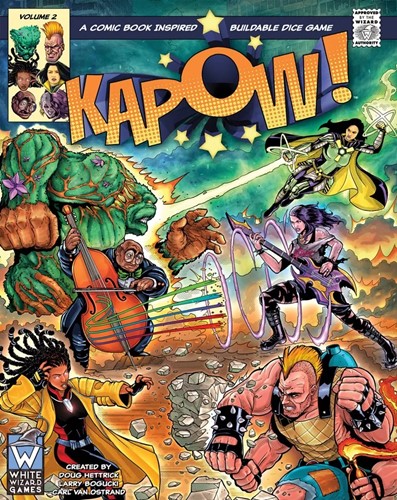 WWGKA401 KAPOW! Board Game: Volume 2 published by Wise Wizard Games