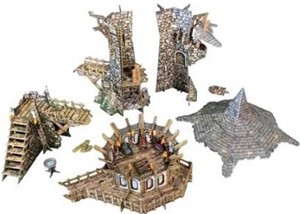 2!WZK16535 WarLock Tiles System: Caverns Accessory - Mushrooms And Pools published by WizKids Games