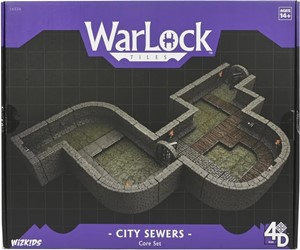 3!WZK16536 WarLock Tiles System: City Sewers Core Set published by WizKids Games
