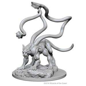WZK72576S Dungeons And Dragons Nolzur's Marvelous Unpainted Minis: Displacer Beast published by WizKids Games