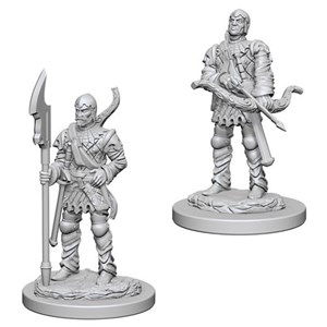 WZK72583S Pathfinder Deep Cuts Unpainted Miniatures: Town Guards published by WizKids Games