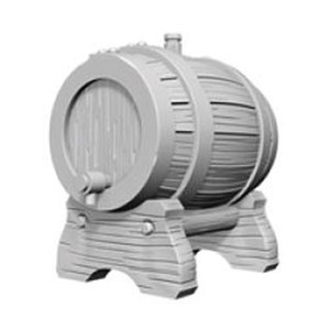 WZK72595S Pathfinder Deep Cuts Unpainted Miniatures: Keg Barrel published by WizKids Games