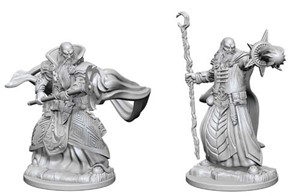 WZK72618S Dungeons And Dragons Nolzur's Marvelous Unpainted Minis: Human Male Wizard published by WizKids Games