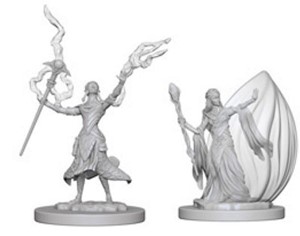 WZK72623S Dungeons And Dragons Nolzur's Marvelous Unpainted Minis: Elf Female Wizard published by WizKids Games