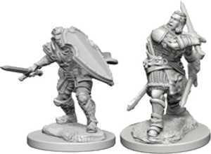 WZK72629S Dungeons And Dragons Nolzur's Marvelous Unpainted Minis: Human Male Paladin published by WizKids Games