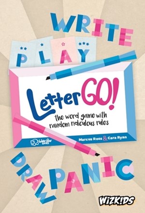 WZK73284 Letter Go Card Game published by WizKids Games