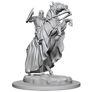WZK73358S Pathfinder Deep Cuts Unpainted Miniatures: Knight On Horse published by WizKids Games
