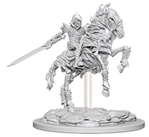 WZK73359S Pathfinder Deep Cuts Unpainted Miniatures: Skeleton Knight On Horse published by WizKids Games