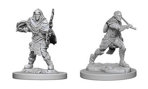 WZK73384S Dungeons And Dragons Nolzur's Marvelous Unpainted Minis: Elf Male Fighter published by WizKids Games