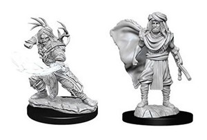 WZK73390S Dungeons And Dragons Nolzur's Marvelous Unpainted Minis: Human Male Druid 2 published by WizKids Games