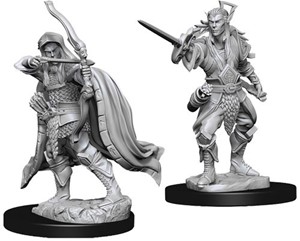 WZK73539S Dungeons And Dragons Nolzur's Marvelous Unpainted Minis: Elf Male Rogue published by WizKids Games