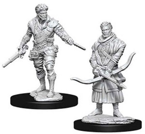 WZK73702S Dungeons And Dragons Nolzur's Marvelous Unpainted Minis: Human Male Rogue published by WizKids Games