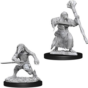 WZK73840S Dungeons And Dragons Nolzur's Marvelous Unpainted Minis: Kenku Adventurers published by WizKids Games