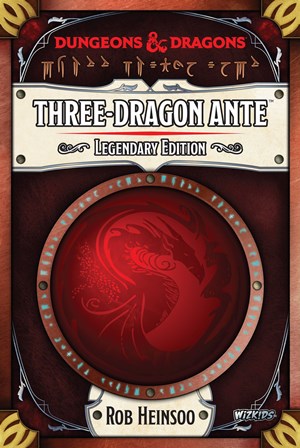 WZK73952 Three Dragon Ante Card Game: Legendary Edition published by WizKids Games
