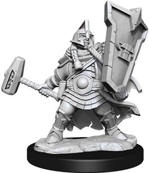 WZK75010 Dungeons And Dragons Frameworks: Dwarf Cleric Female published by WizKids Games