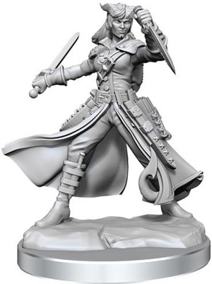 2!WZK75020 Dungeons And Dragons Frameworks: Tiefling Rogue Female published by WizKids Games