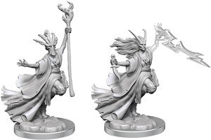 WZK75084 Dungeons And Dragons Frameworks: Tiefling Warlock Female published by WizKids Games