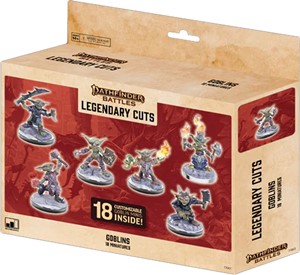 2!WZK77001 Pathfinder Legendary Cuts Painted Miniatures: Goblins published by WizKids Games