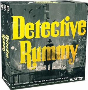 WZK87513 Detective Rummy Card Game published by WizKids Games